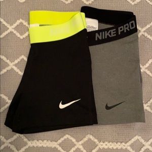 Small Nike Pro Dri-fit shorts